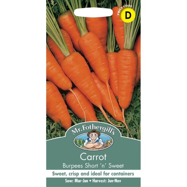 Carrot Burpees Short 'N' Sweet Seeds